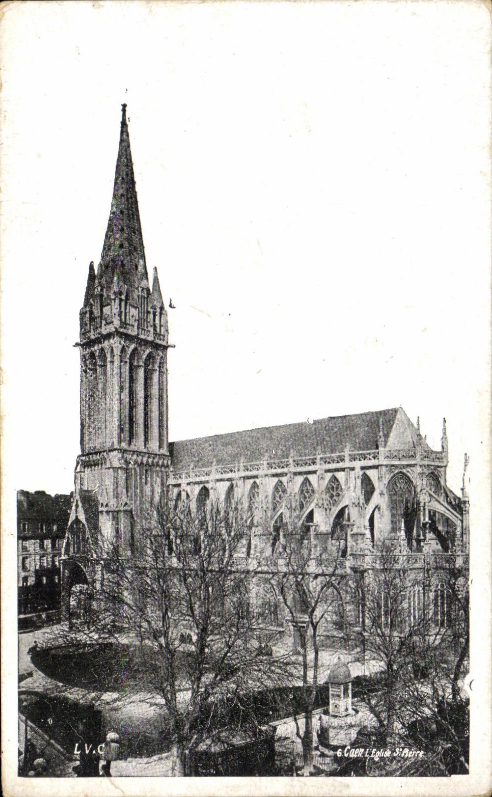 CPA Caen L Eglise