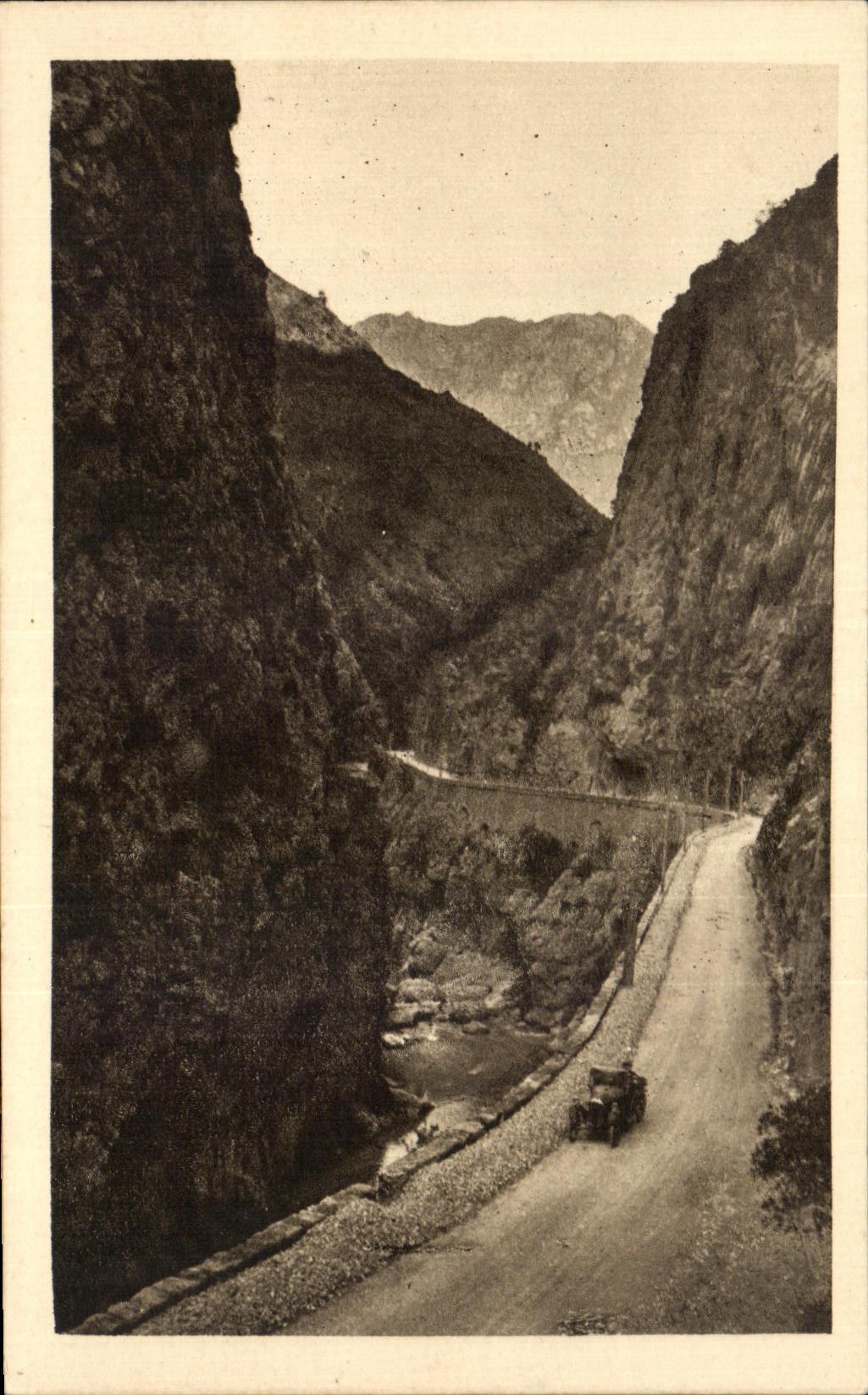 CPA Gorges du Chabet El akra Route de Bougie a Kerrata