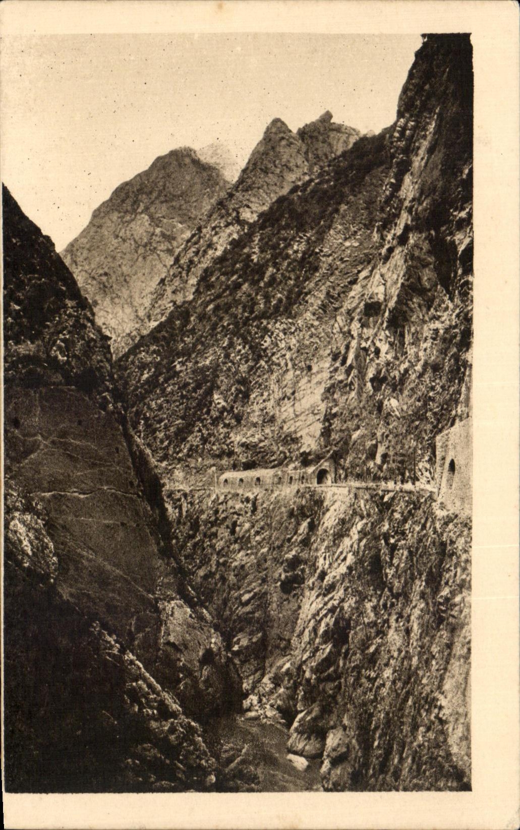 CPA Gorges du Chabet El Akra Les Gorges du Pont du Diable