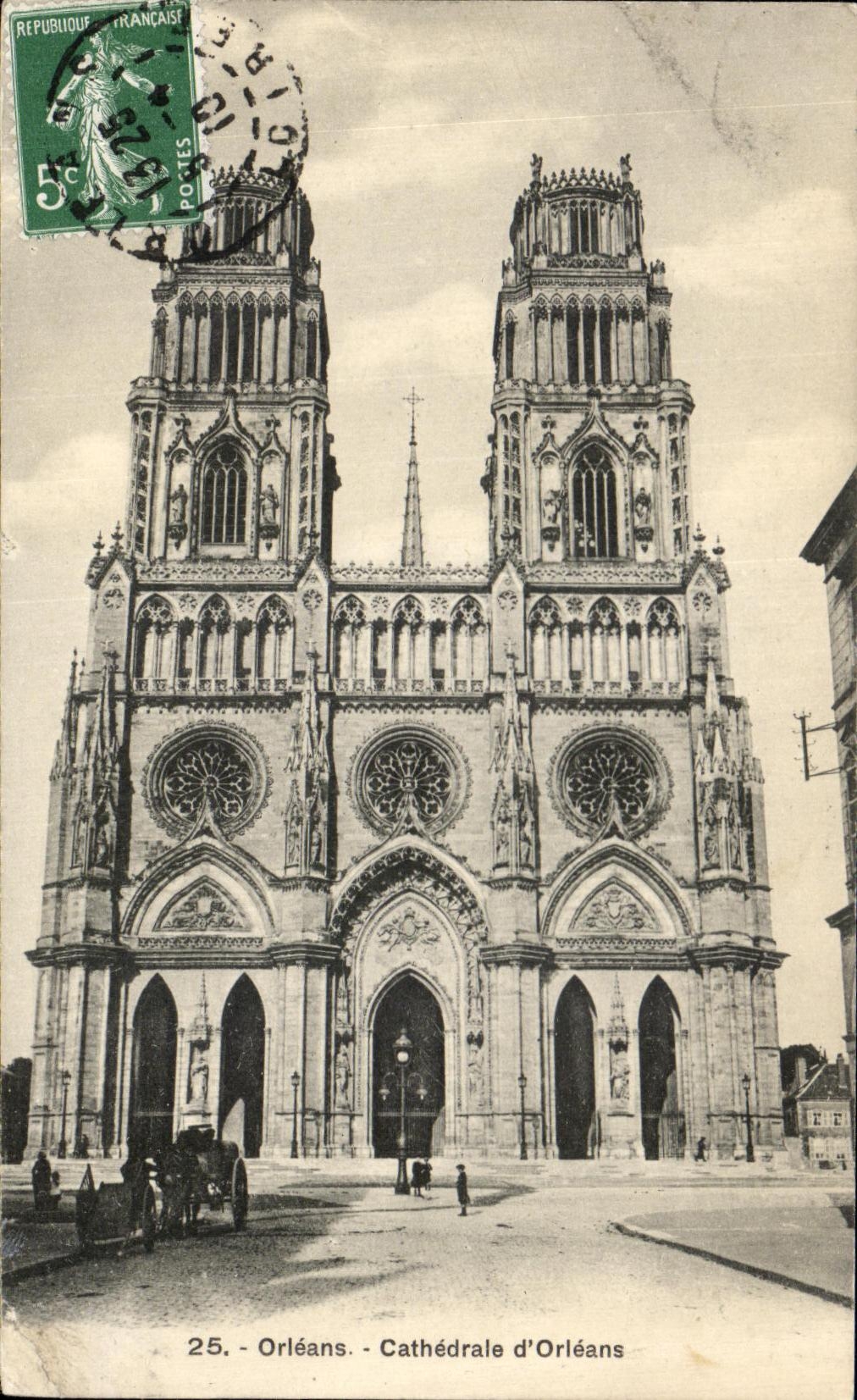 CPA Orleans La Cathedrale d Orleans