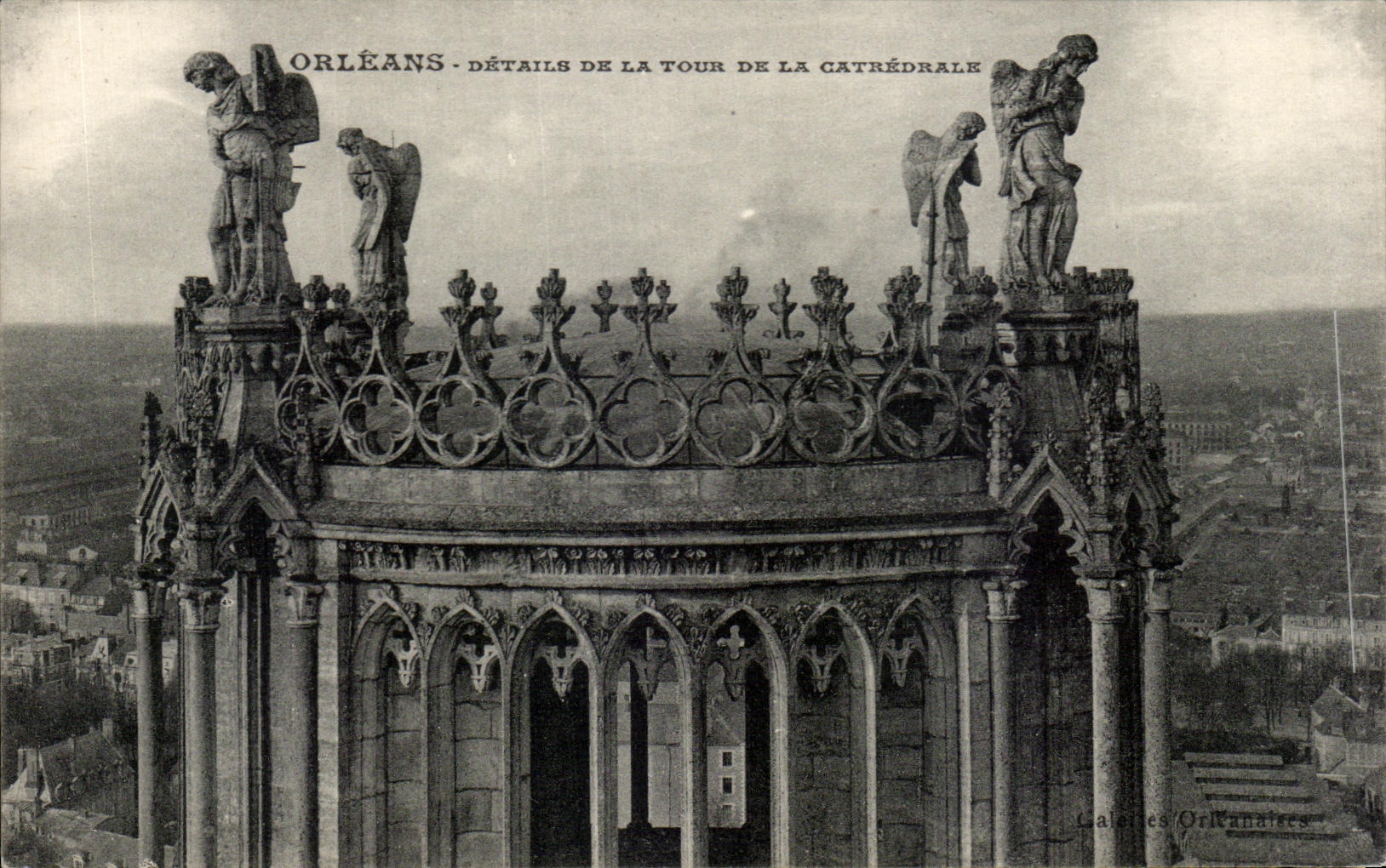 CPA Orleans Details De La Tour De La Catredrale
