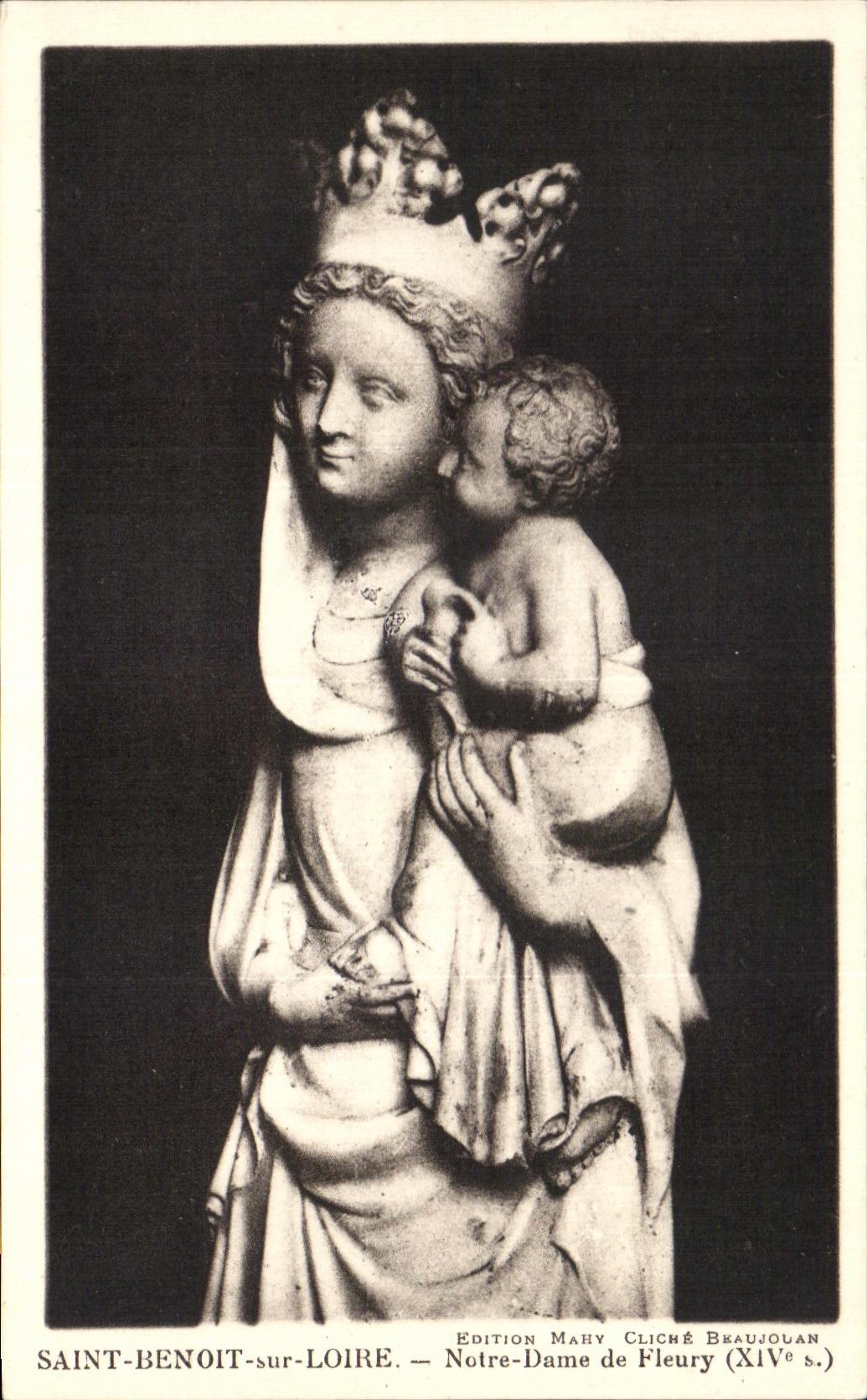 CPA Saint Benoit on the Loire Our Lady of Fleury