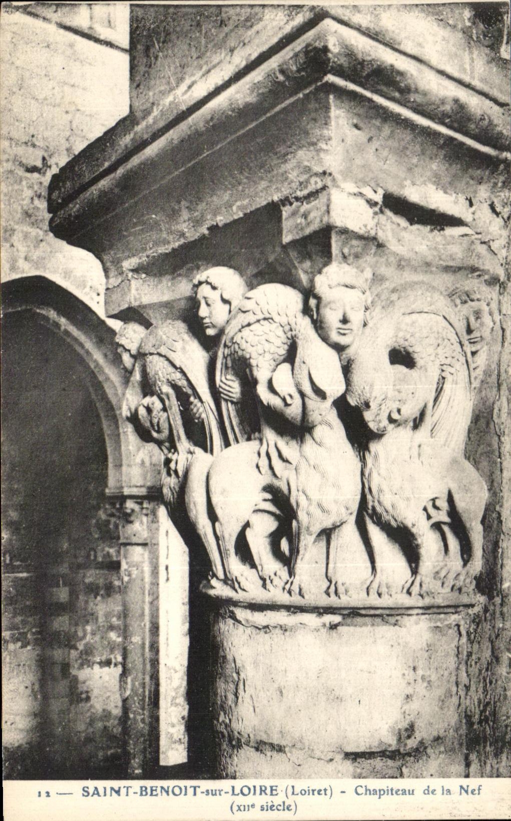 CPA Saint Benoit on the Loire Capital of the Nave