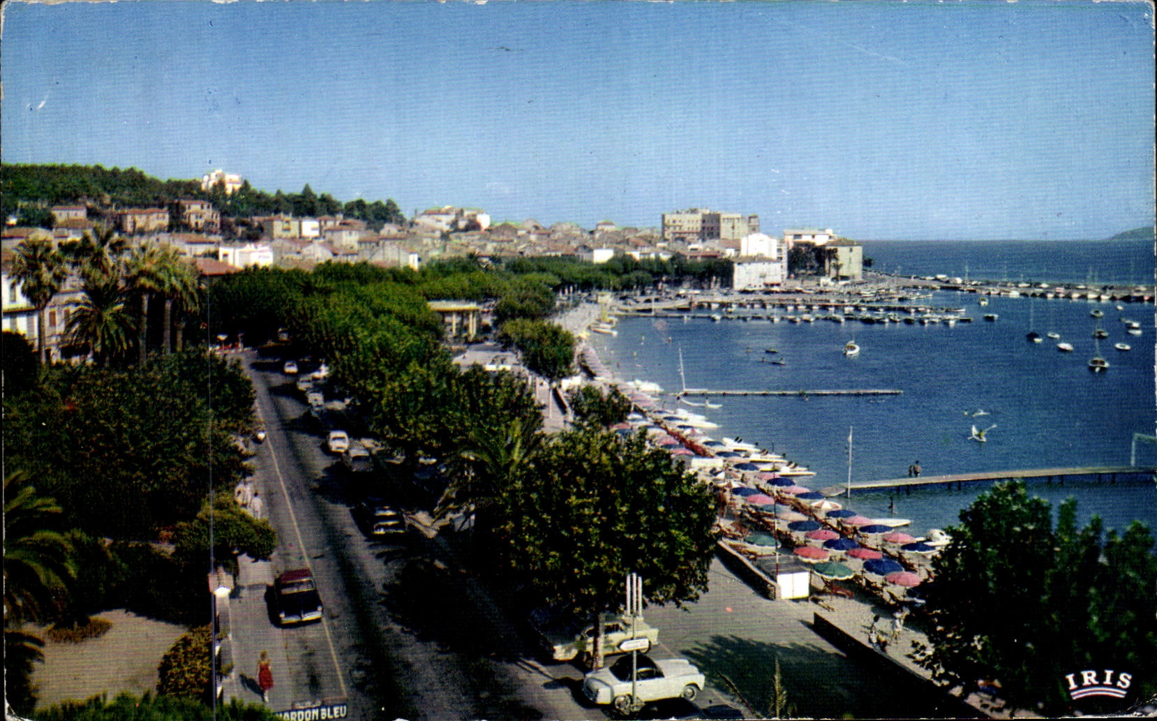 CPA La cote D azur French Riviera Sainte Maxime Sur Mer Vue generale Generale View