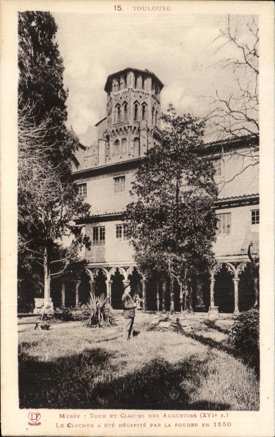 CPA Museum Turn And Cloithe Of Augustins the Bell-tower has Decapitates By the Lightning