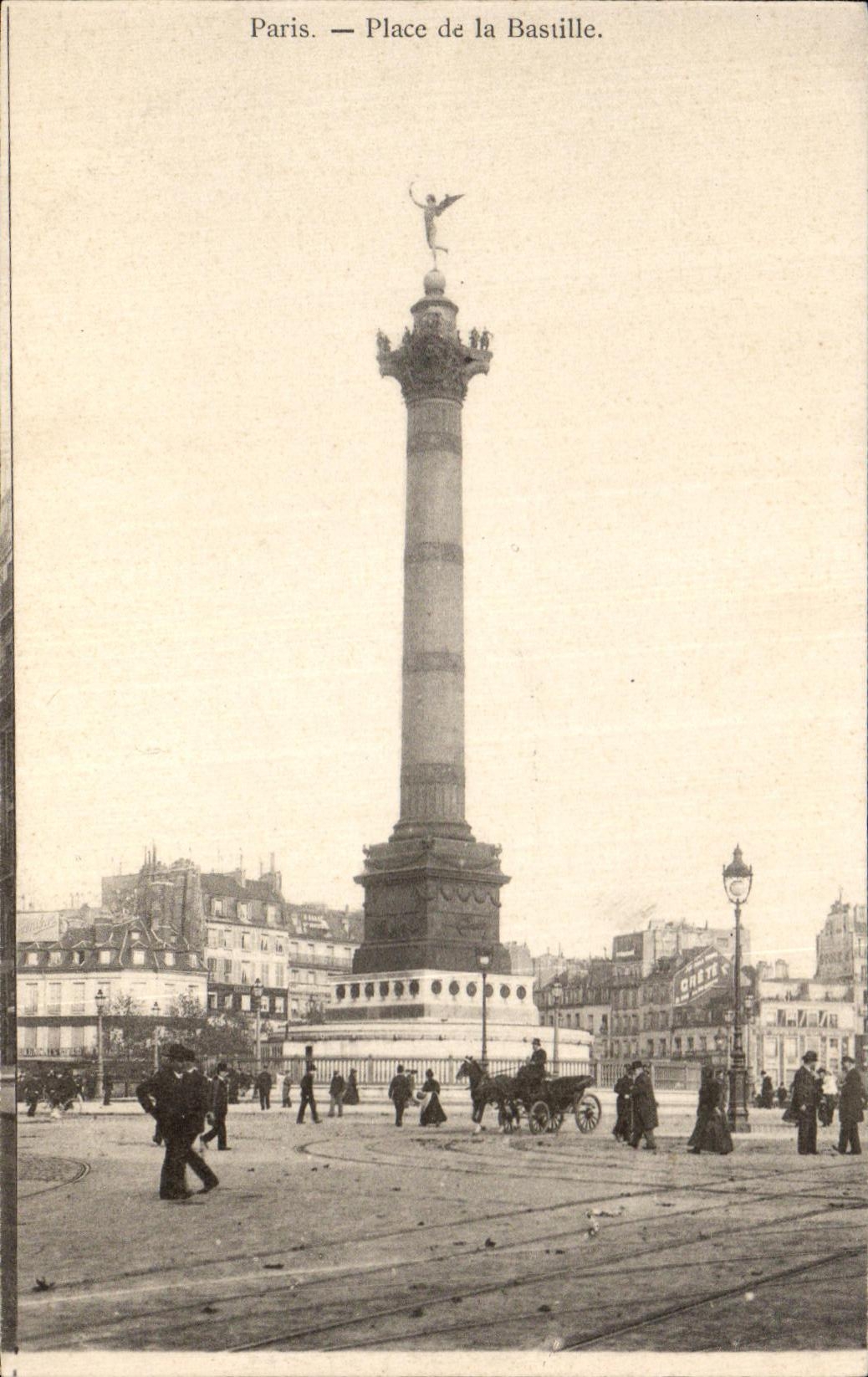 CPA Paris Place de la Basilique