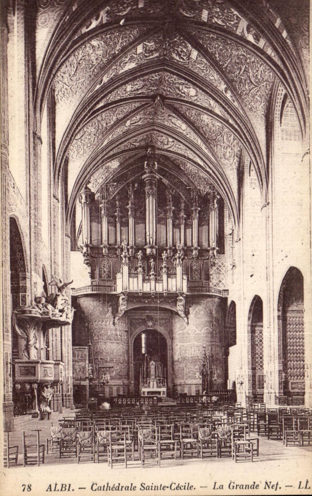 Catedral Sainte Cecile de CPA Albi el grande