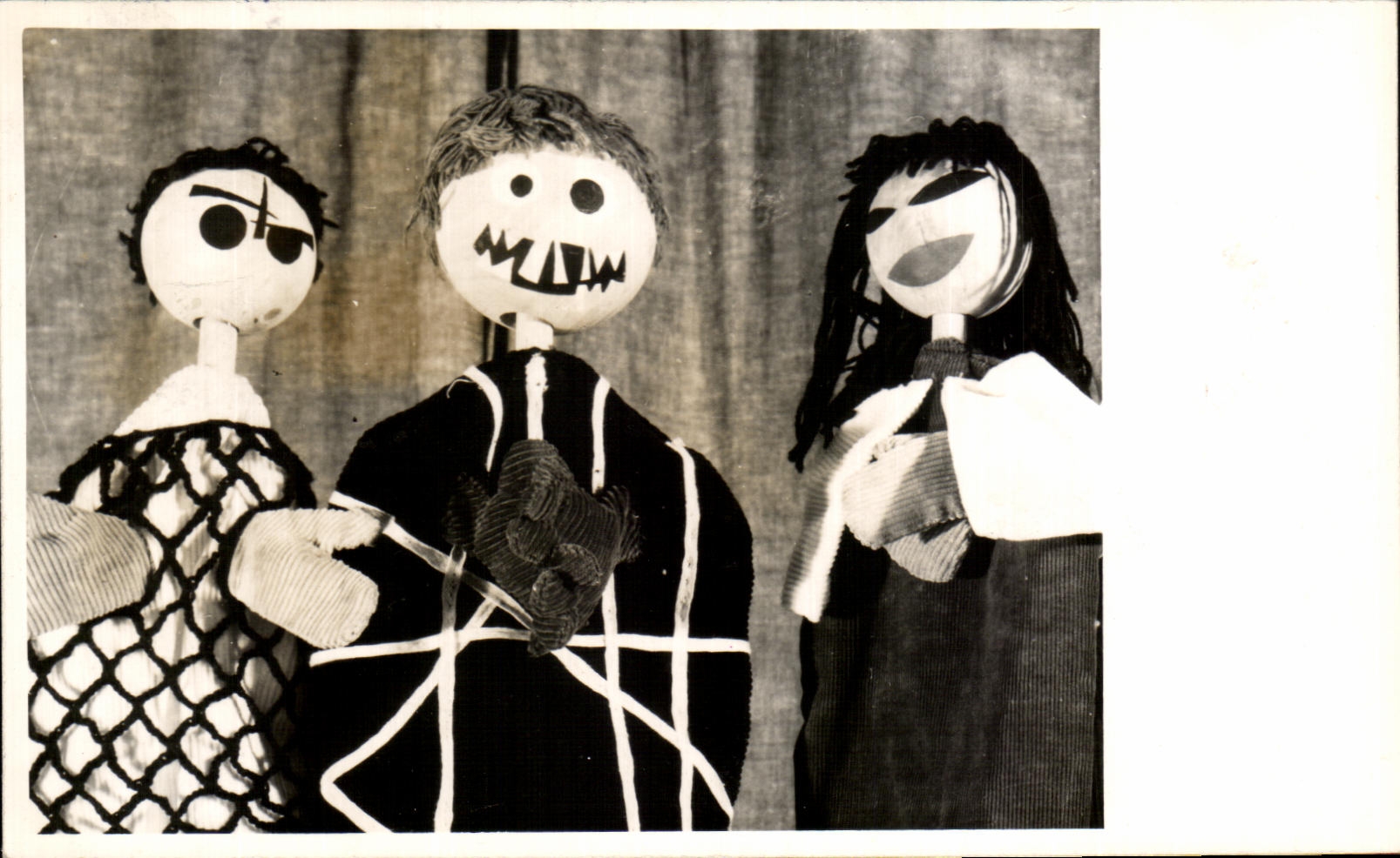 CPSM Drawings Puppets children