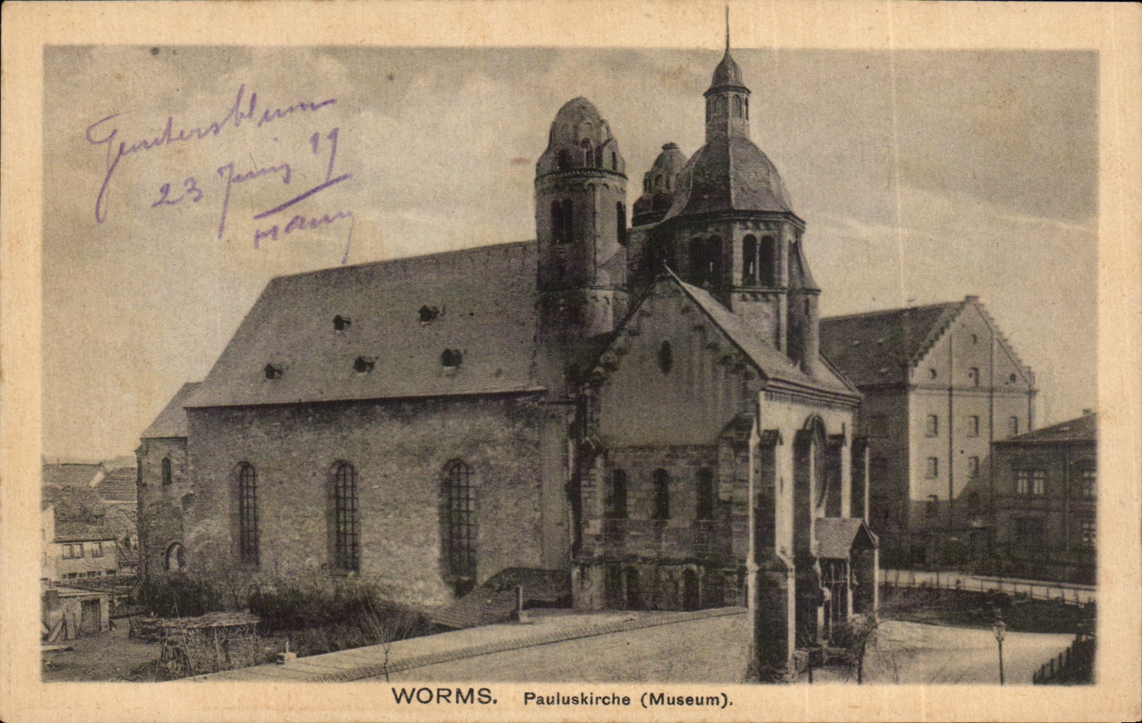 CPA Worms Pauluskirche