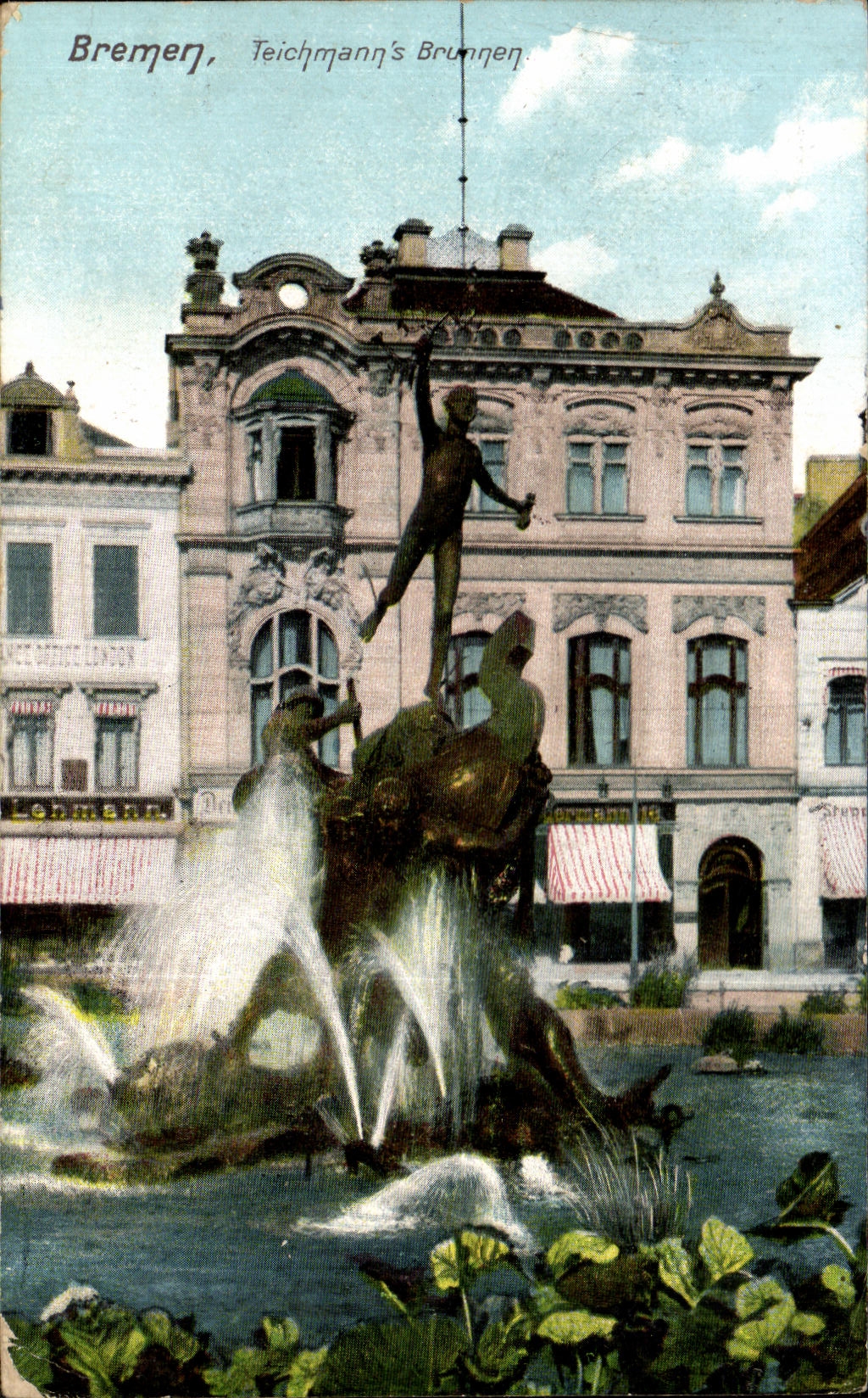 CPA Bremen Teichmann's Brunnen