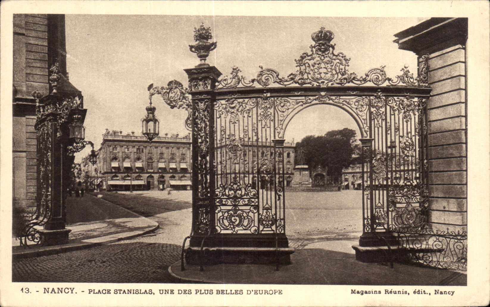CPA Nancy Place Stanislas Une Des Plus Belles D'Europe