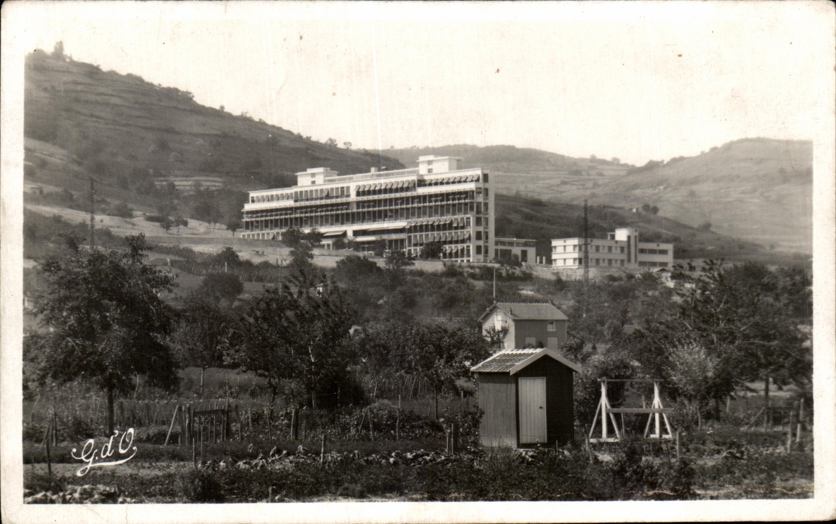 CPA Montferrand Hopital Sanatorium Sabourin