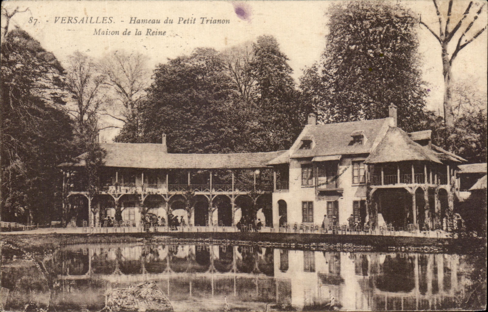 CPA Versailles Hameau Du Petit Trianon Maison De La Reine