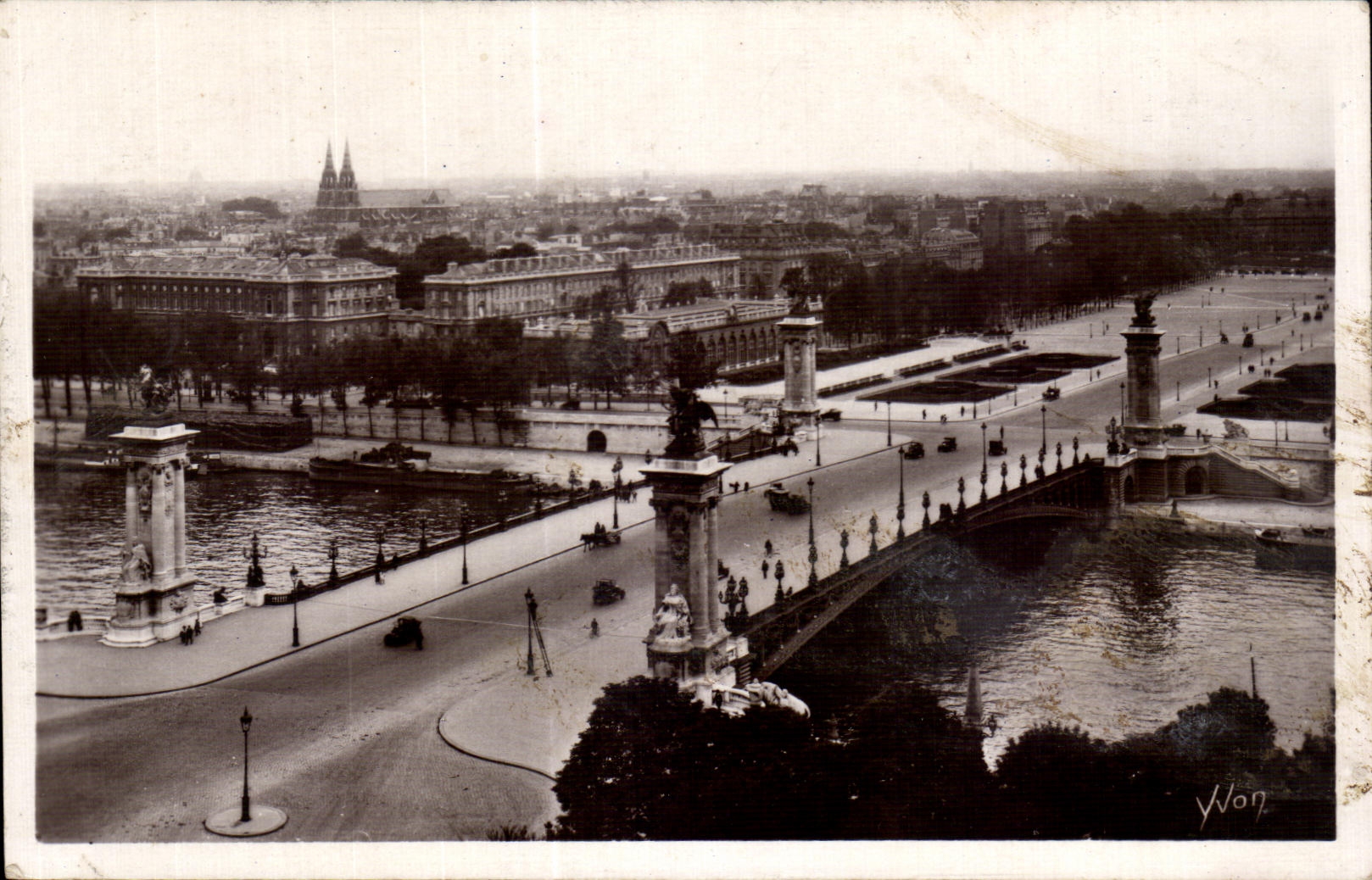 CPA Paris En Flanant Pont alexandre III Esplanade des Invalides