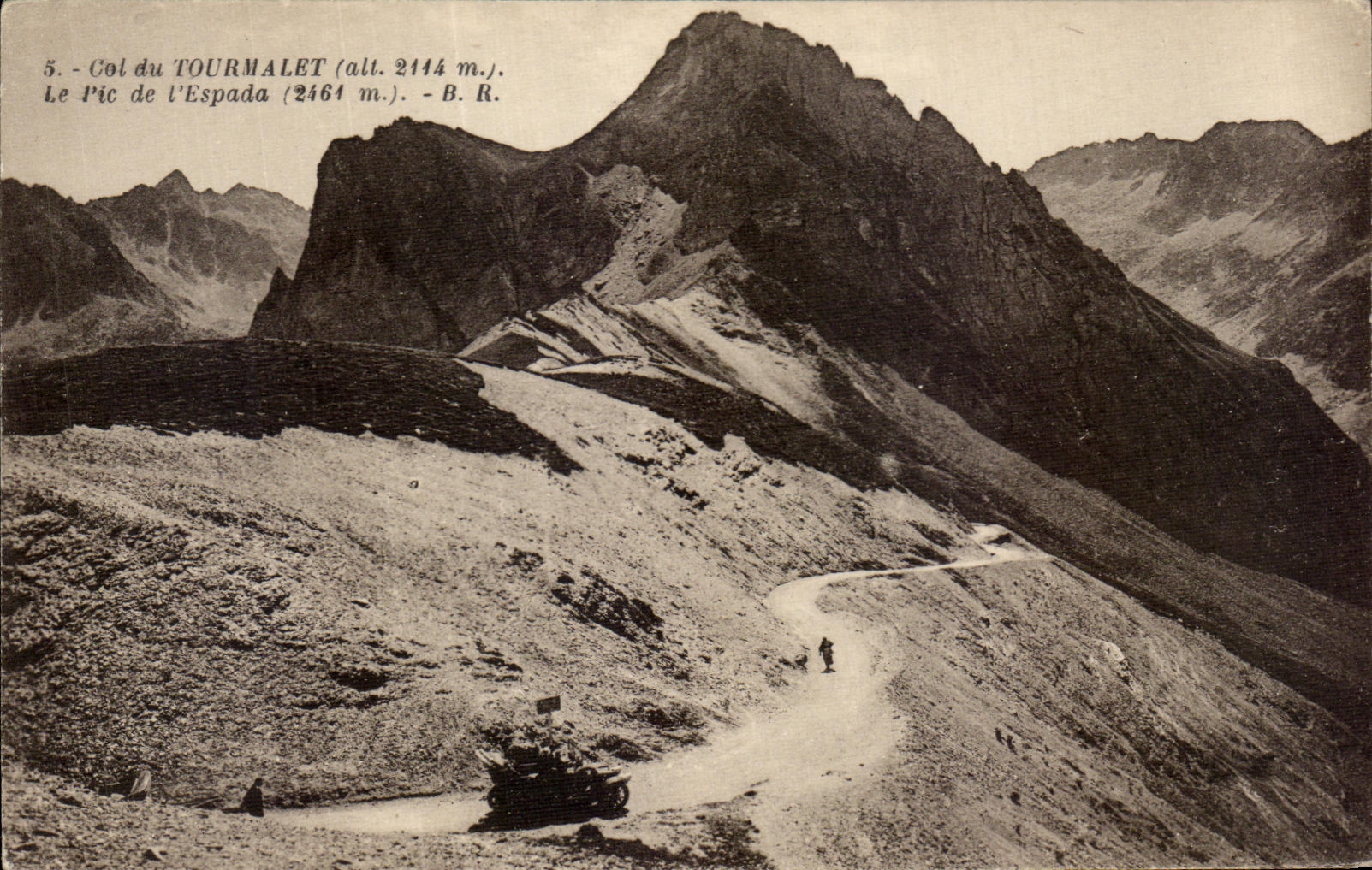 CPA Col du Tourmalet Le Pic de I'Espada
