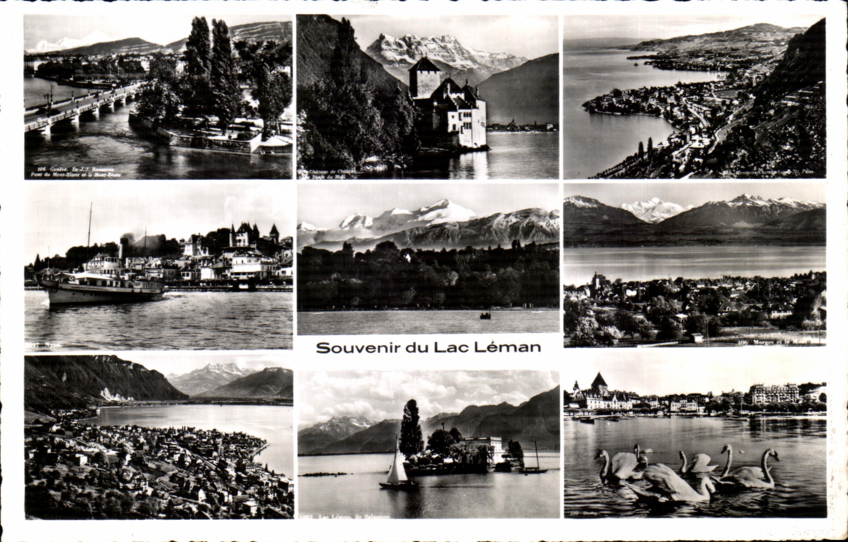 CPA Souvenir du Lac Leman