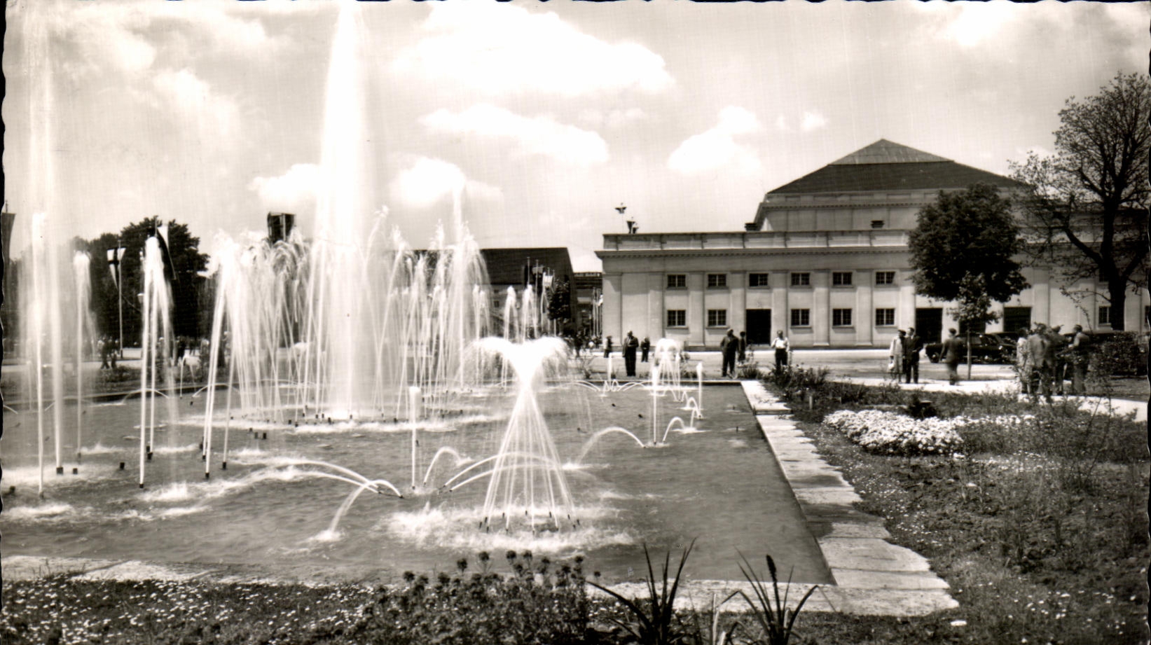 CPA Karlsruhe Wassersaizle Festplatz