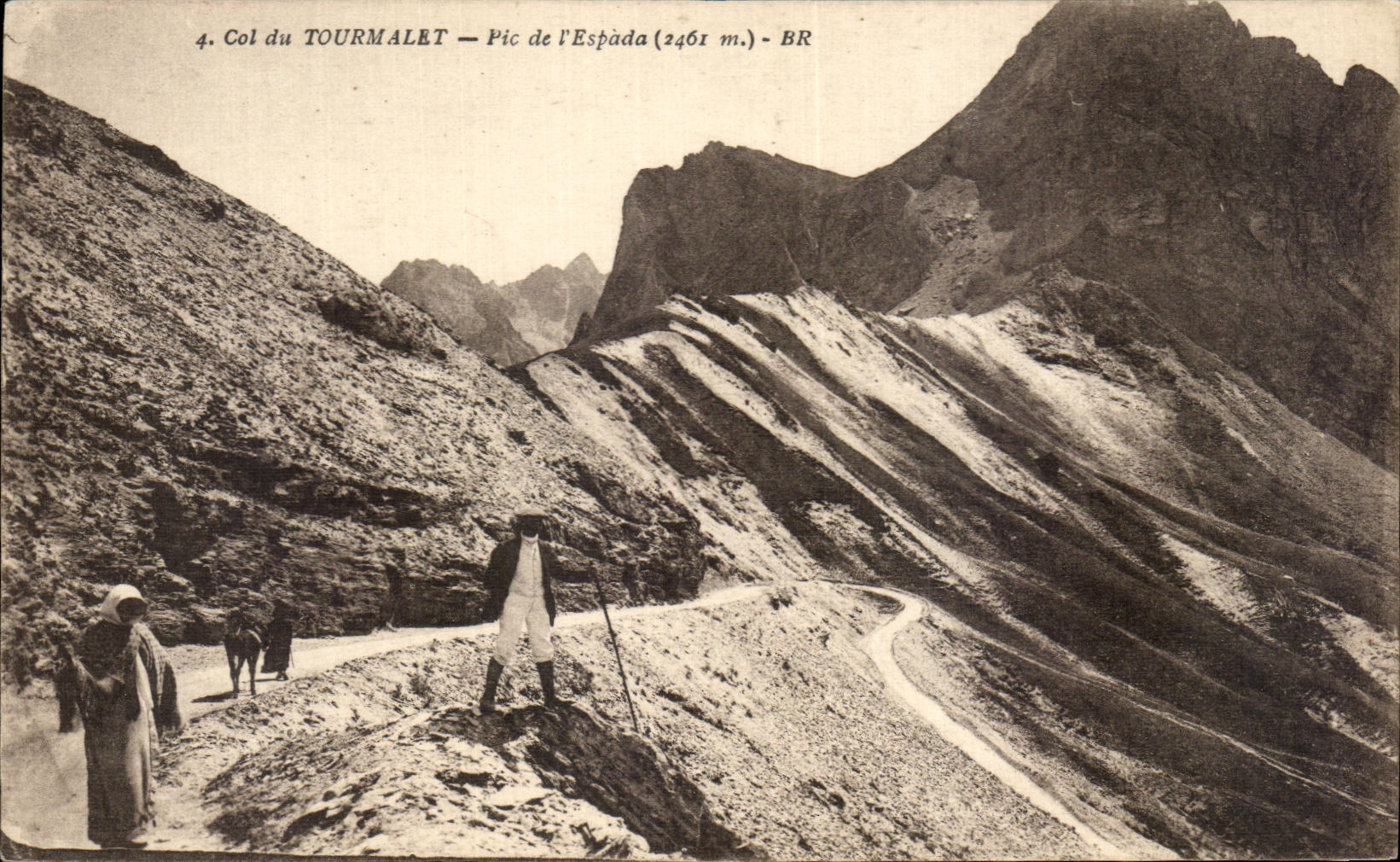 CPA Col du Tourmalet Pic De l'Espada