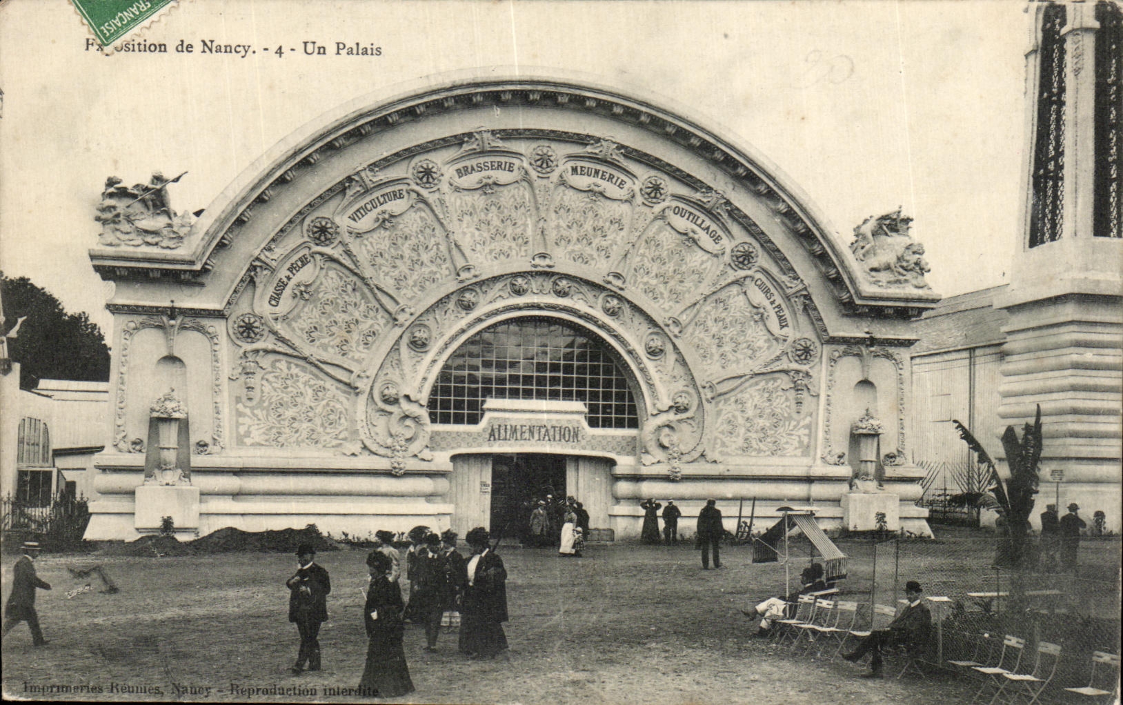 CPA Nancy Un Palais Exposition de Nancy