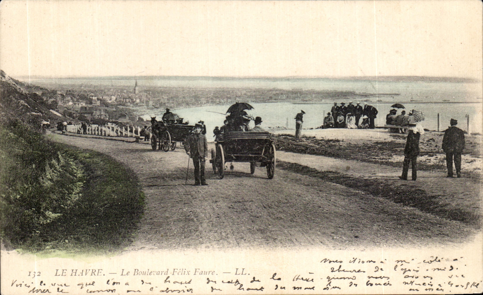CPA Le Havre Le Boulevard Felix Faure