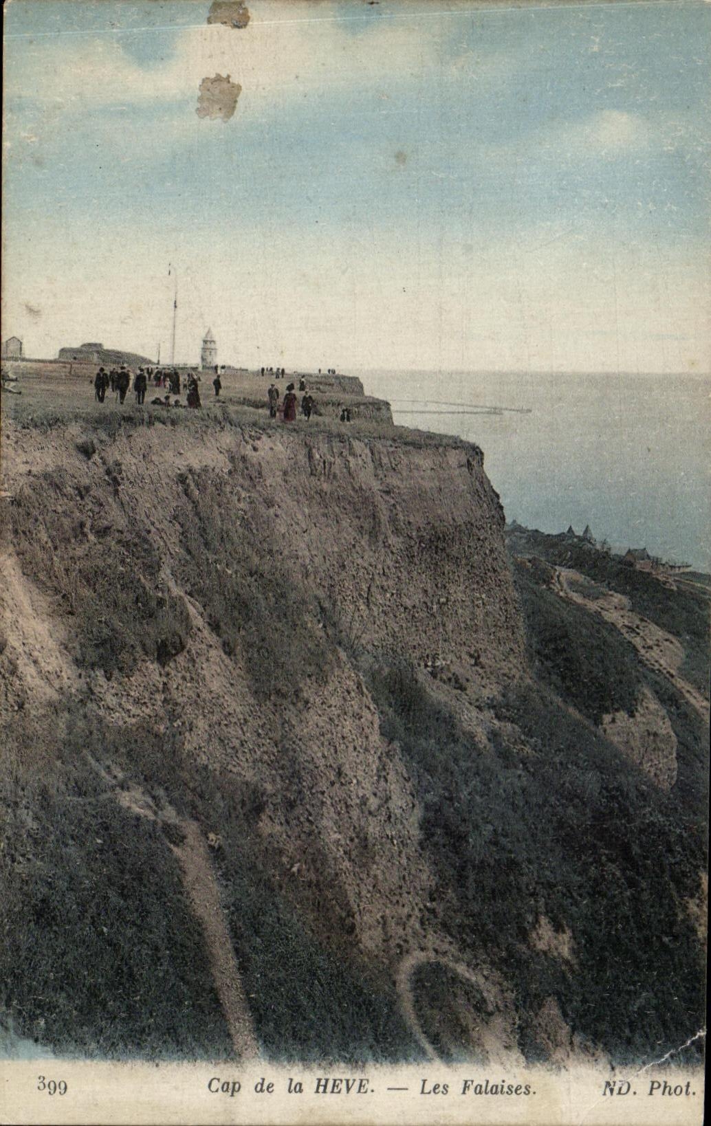 CPA Cap de la Heve Falaises Le Havre 