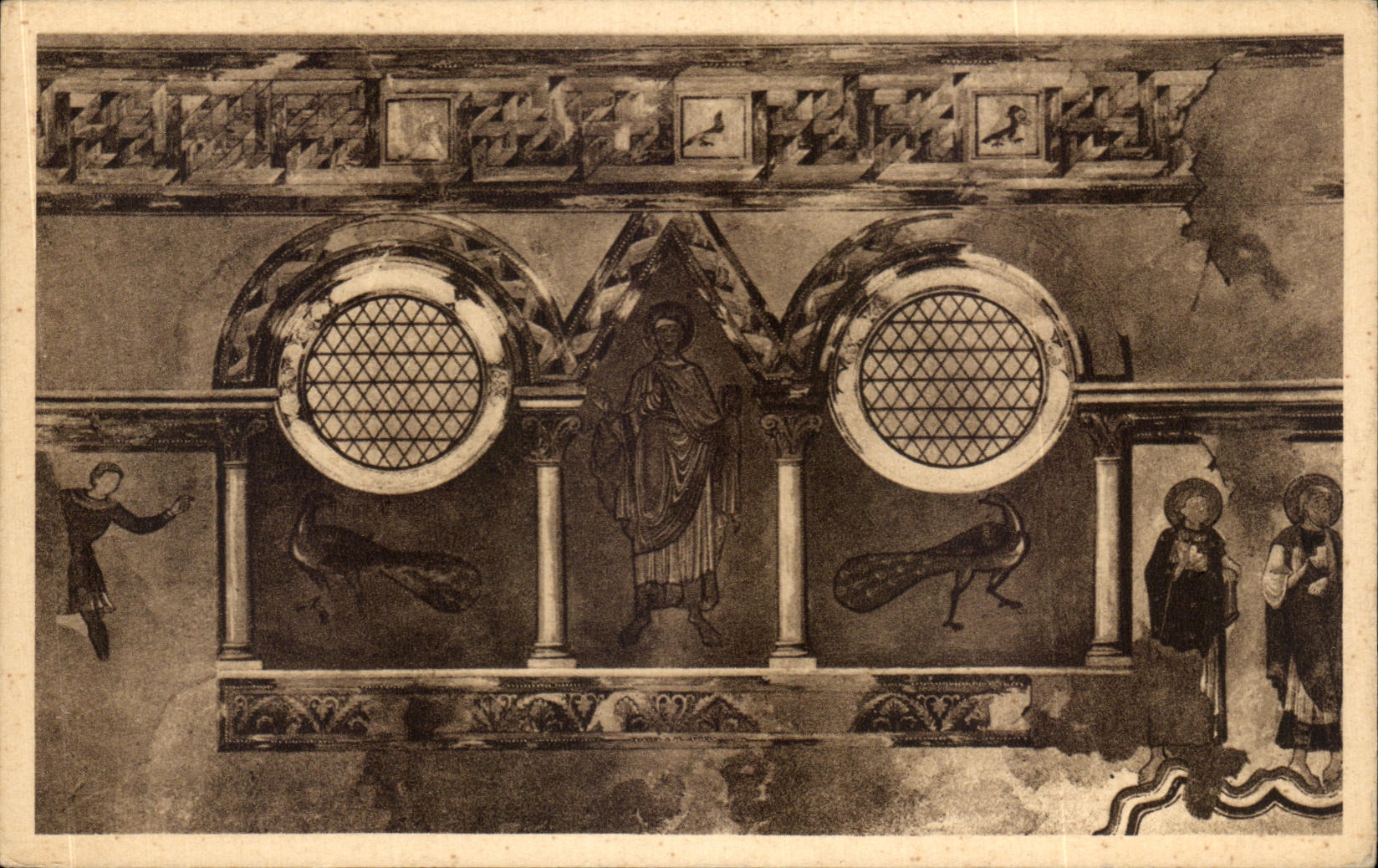 CPA Poitiers Le Baptistere Saint Jean Peinture