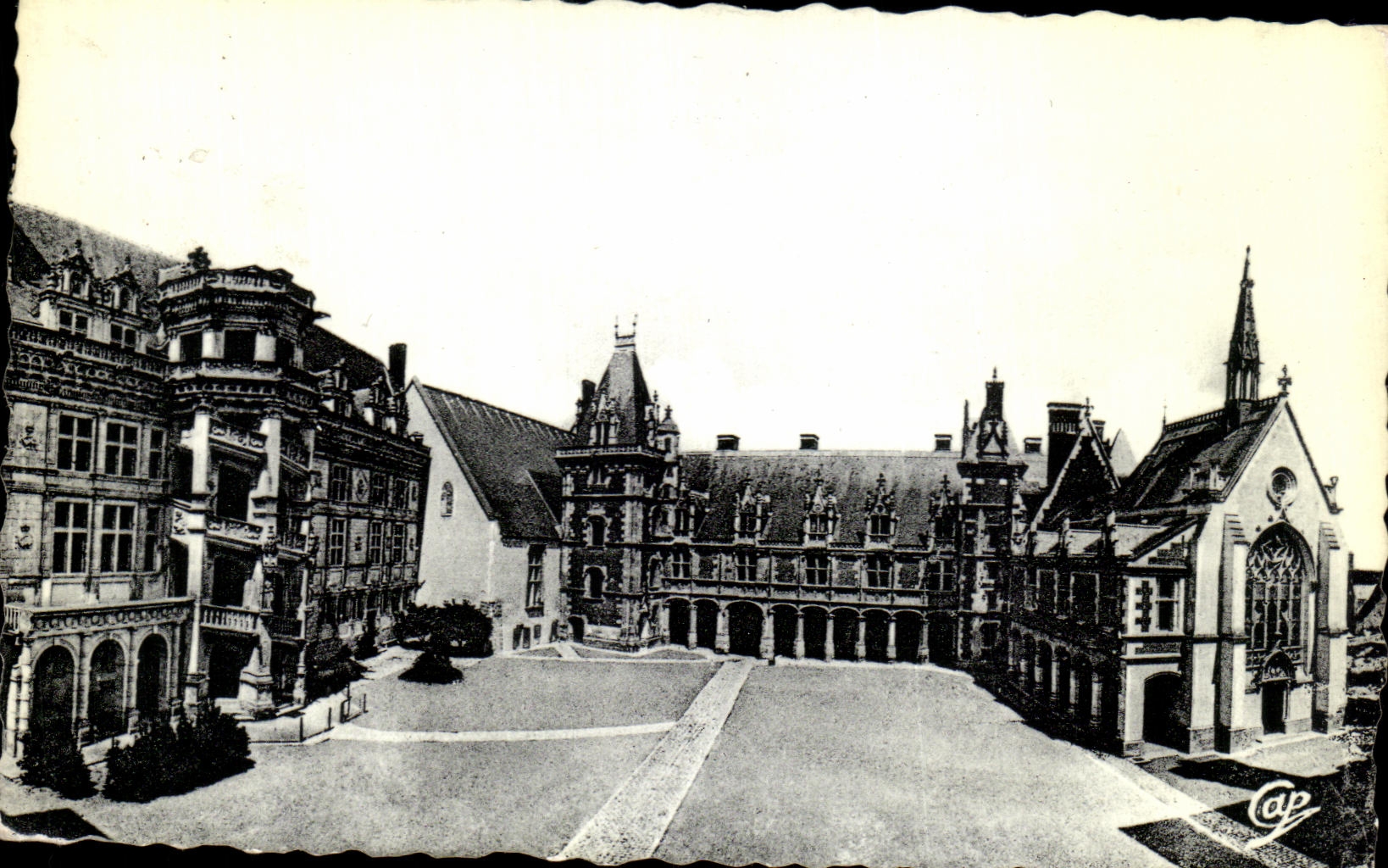 CPA Blois Le Chateau La Cour