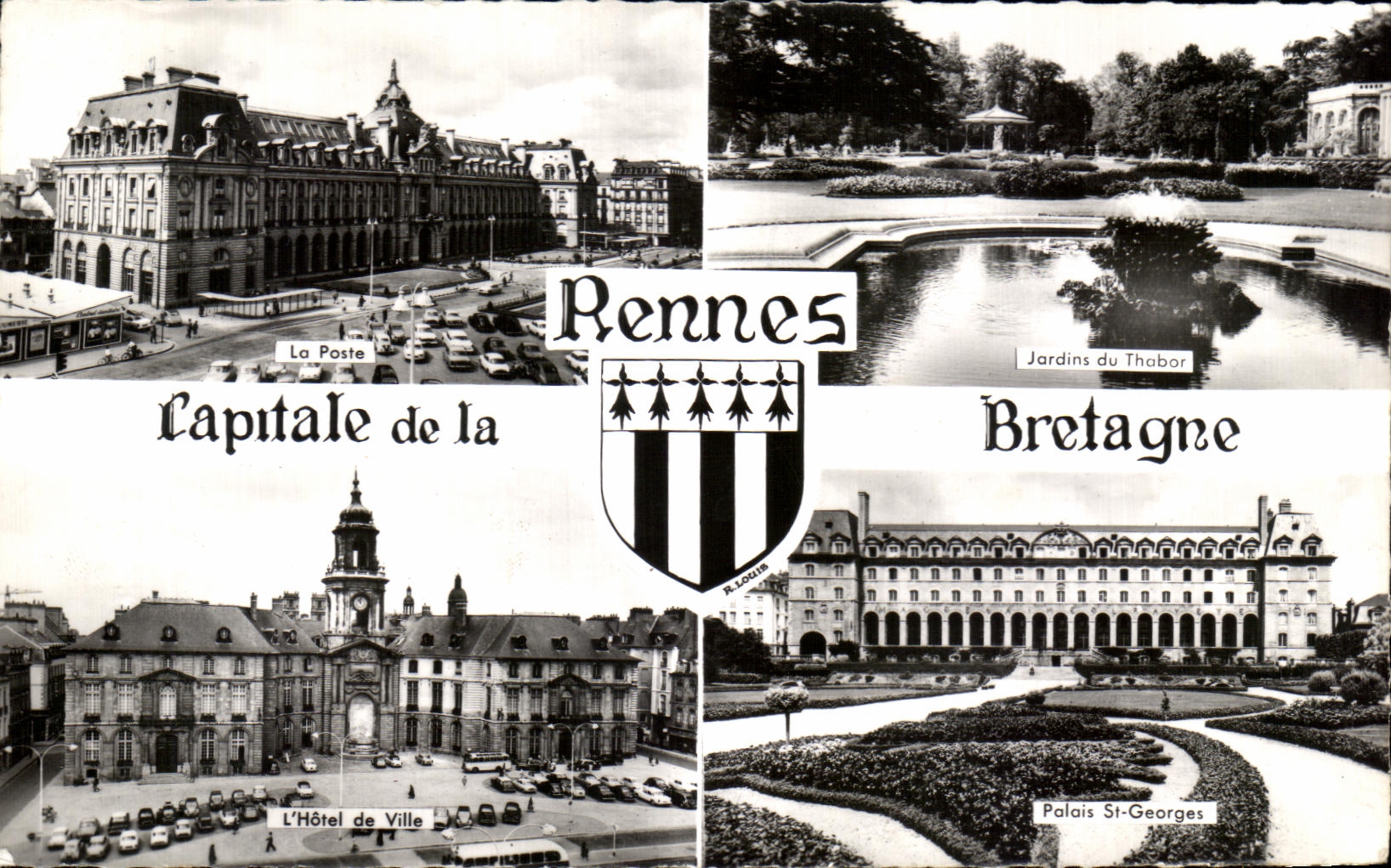 CPA Rennes Capitale de la Bretagne 