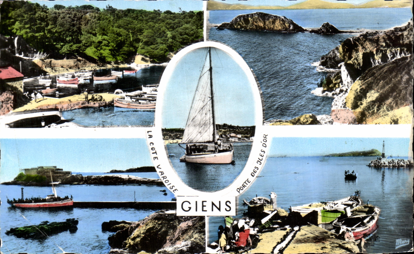 CPA La cote Varoise Giens Porte des les Dor