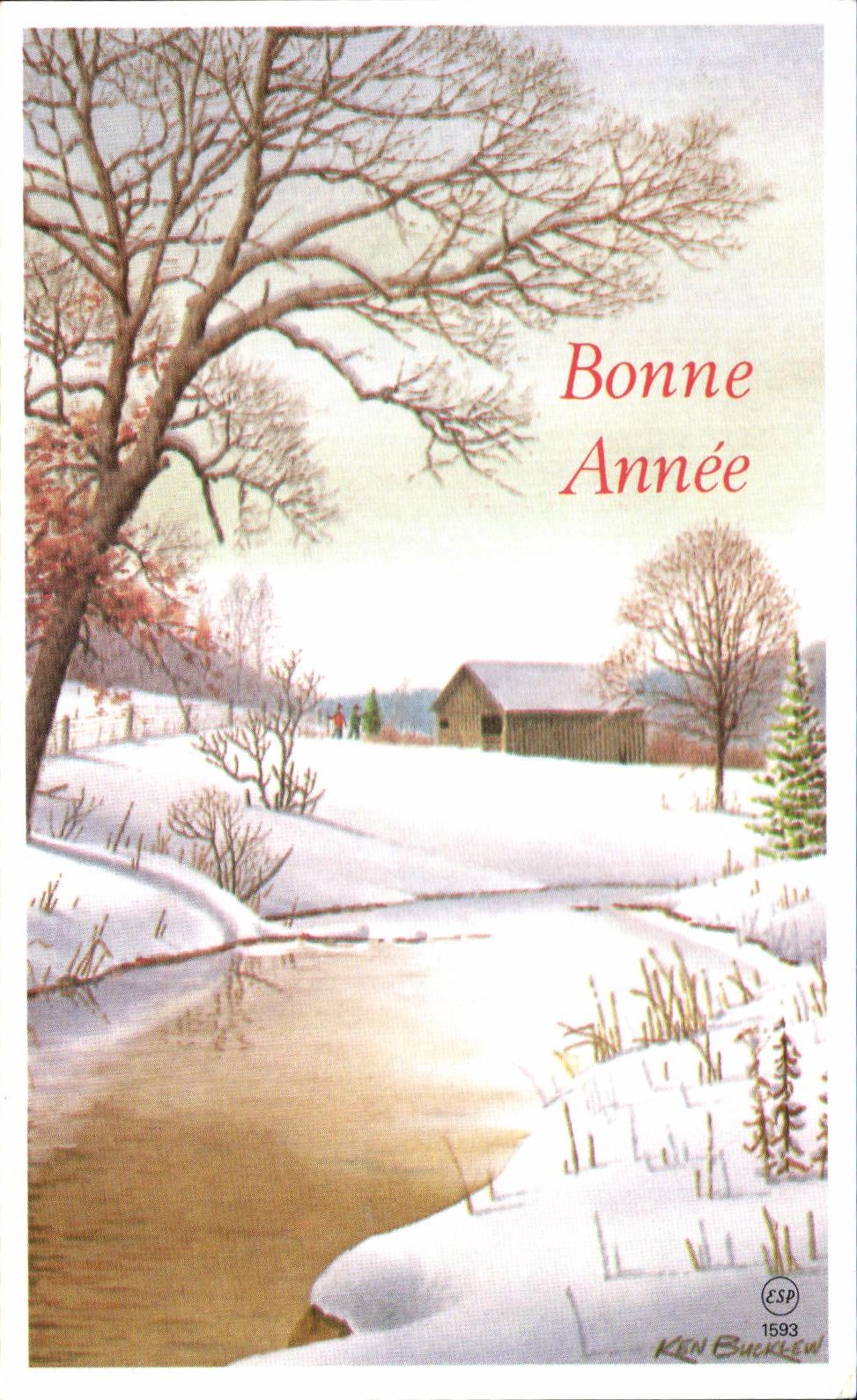 CPSM fantaisie Bonne Annee