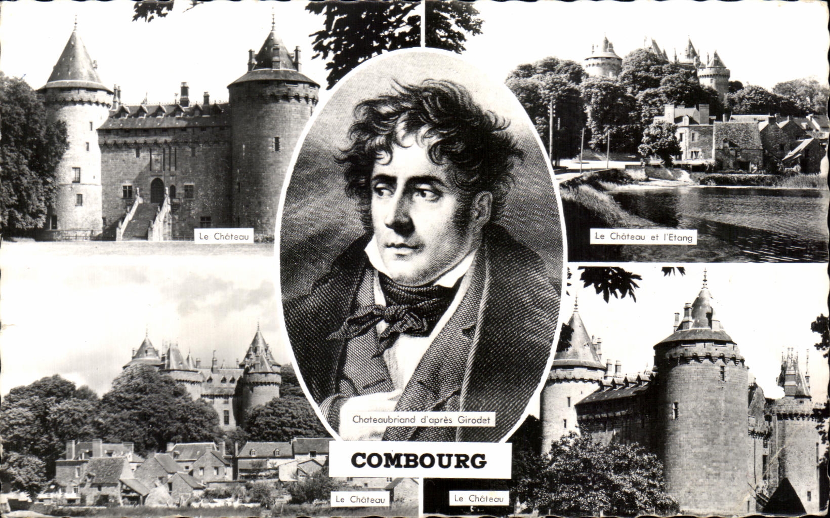 CPA Chateaubriand d'apres Girodet Combourg Le Chateau