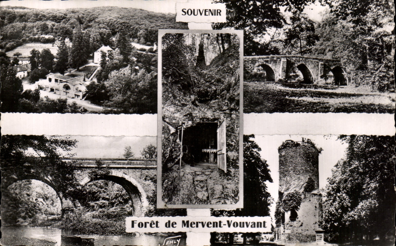 CPA Foret de Mervent Vouvant