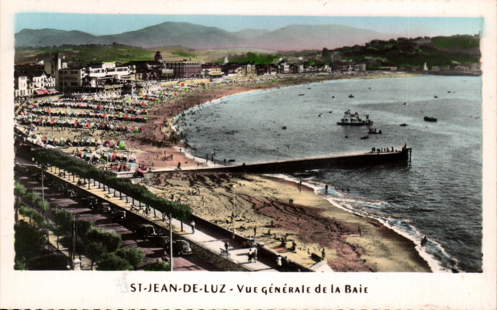 CPA St Jean De Luz vue Generale De La Baie