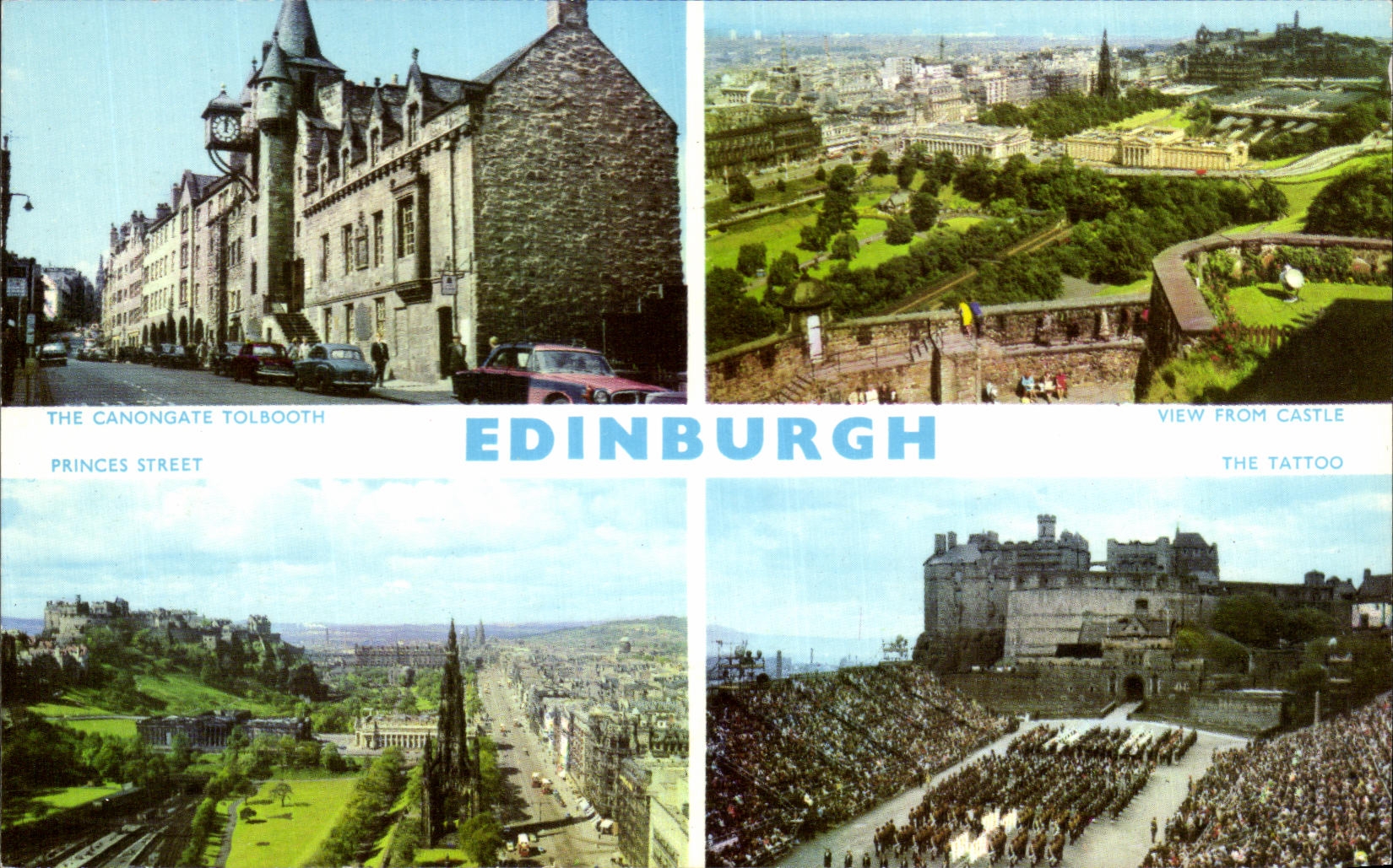 CPA The Canongate Tolbooth Princes Street Edinburgh