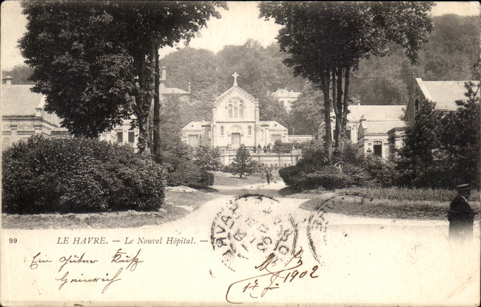 CPA Le Havre Le Nouvel Hopital