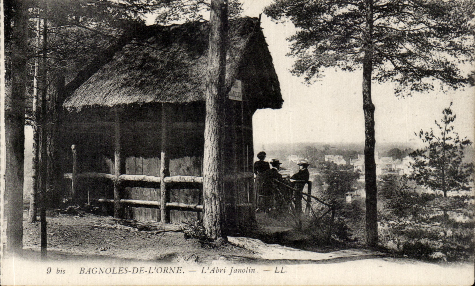 CPA Bagnoles De L'Orne L'Abri Janolin
