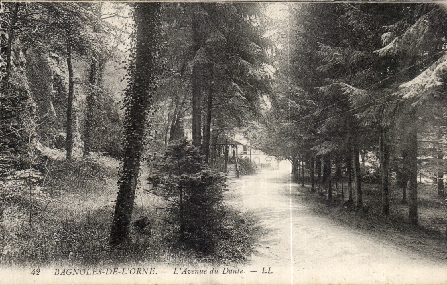 CPA Bagnoles De L'Avenue du Dante
