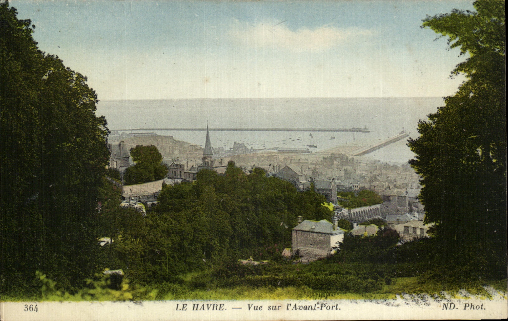 CPA Le Havre Vue Sur I'Avant Port