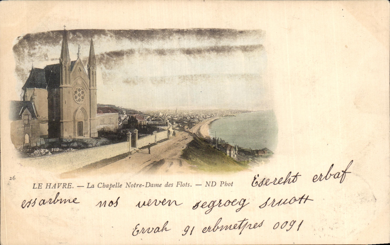 CPA Le Havre La Chapelle Notre Dame Des Flots