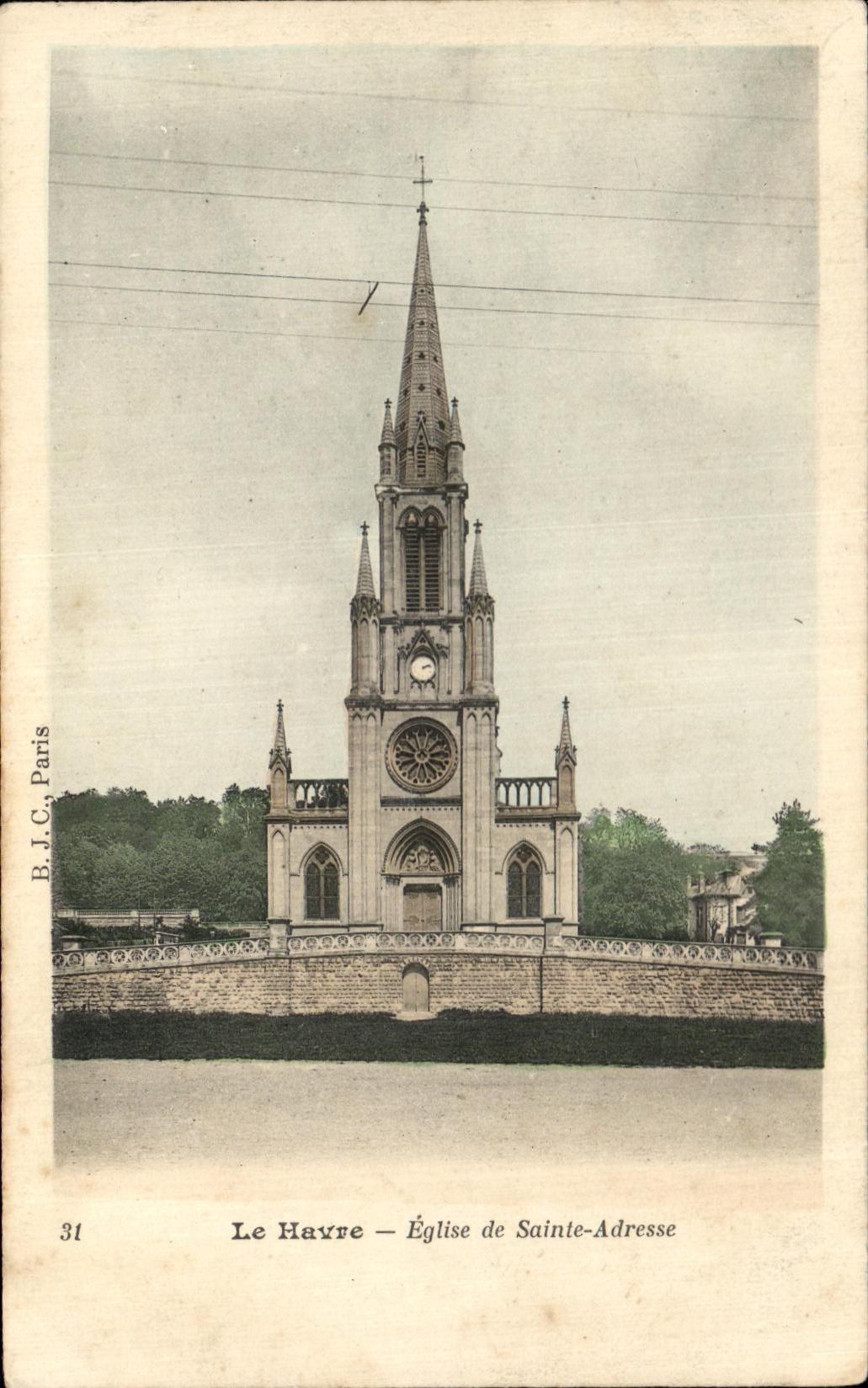 CPA Le Havre Eglise de Saitne Adresse