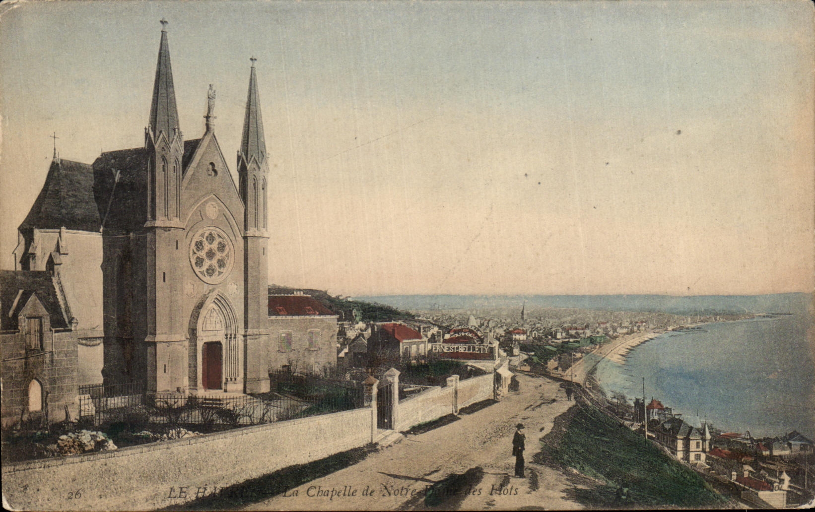 CPA Le Havre La Chapelle de Notre Dame les flots