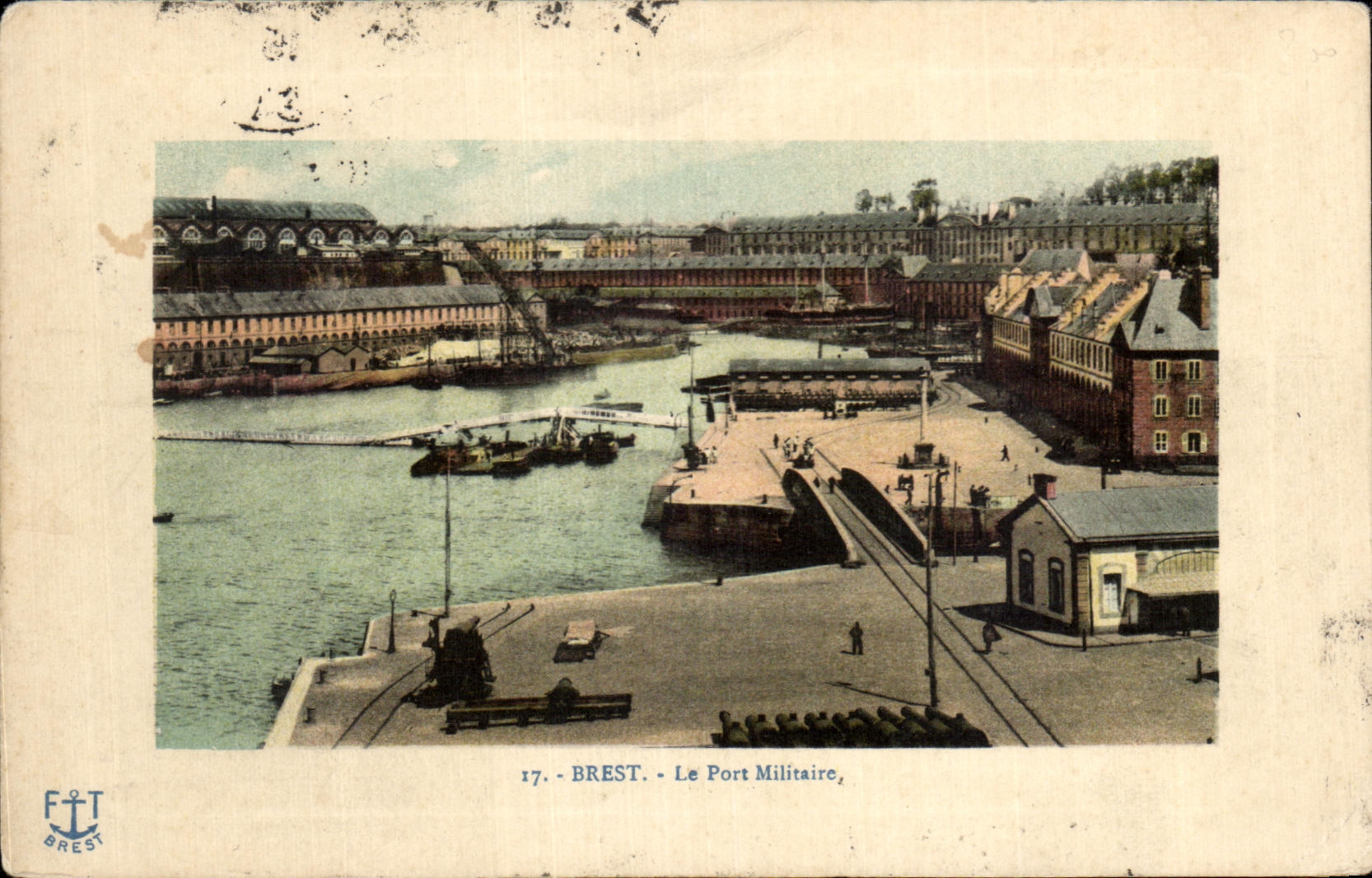 CPA Brest Le Port Militaire