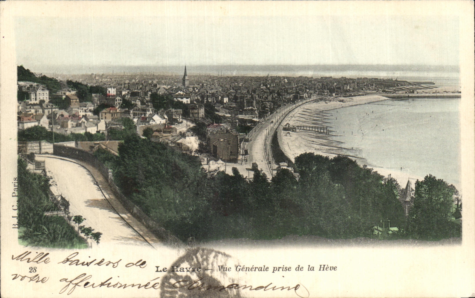 CPA La havre Vue Generale prise de la Heve