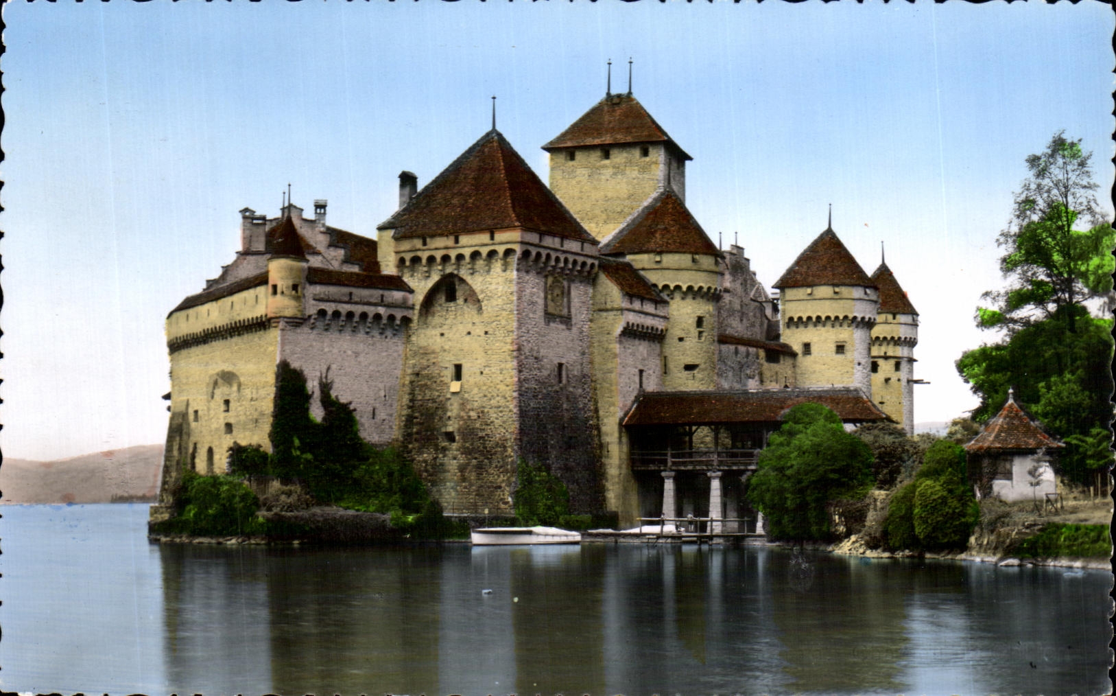 CPA Lac Leman Chateau de Chillon