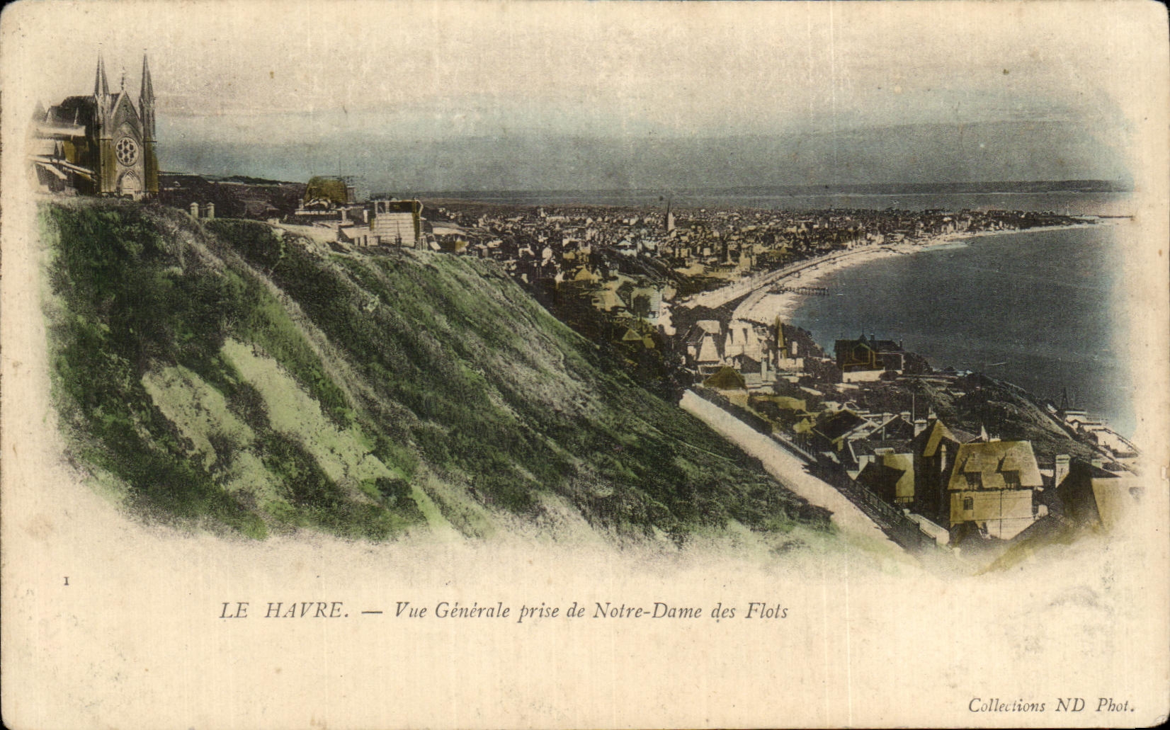 CPA Le Havre Vue Generale Prise de Notre Dame des Flots