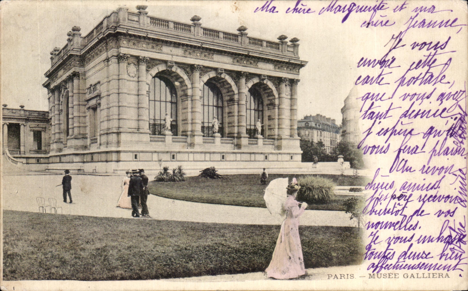 CPA Paris Musee Galliera