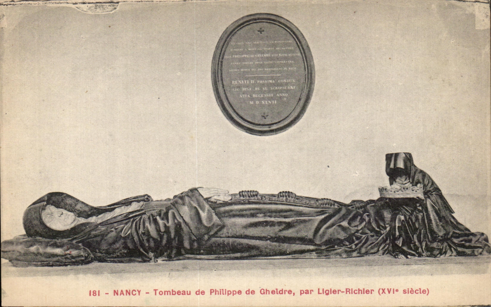 CPA Nancy Tombeau de Philippe de Gheldre par Ligier Righer