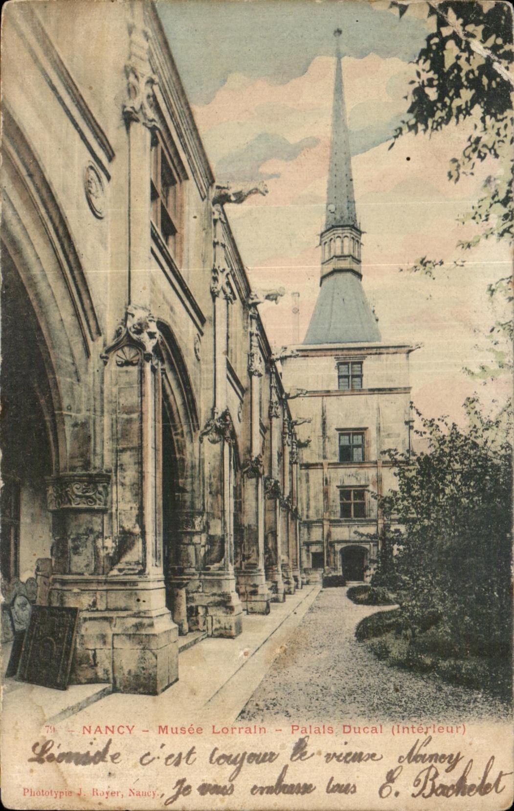 CPA Nancy Musee Lorrain Palais Ducal 