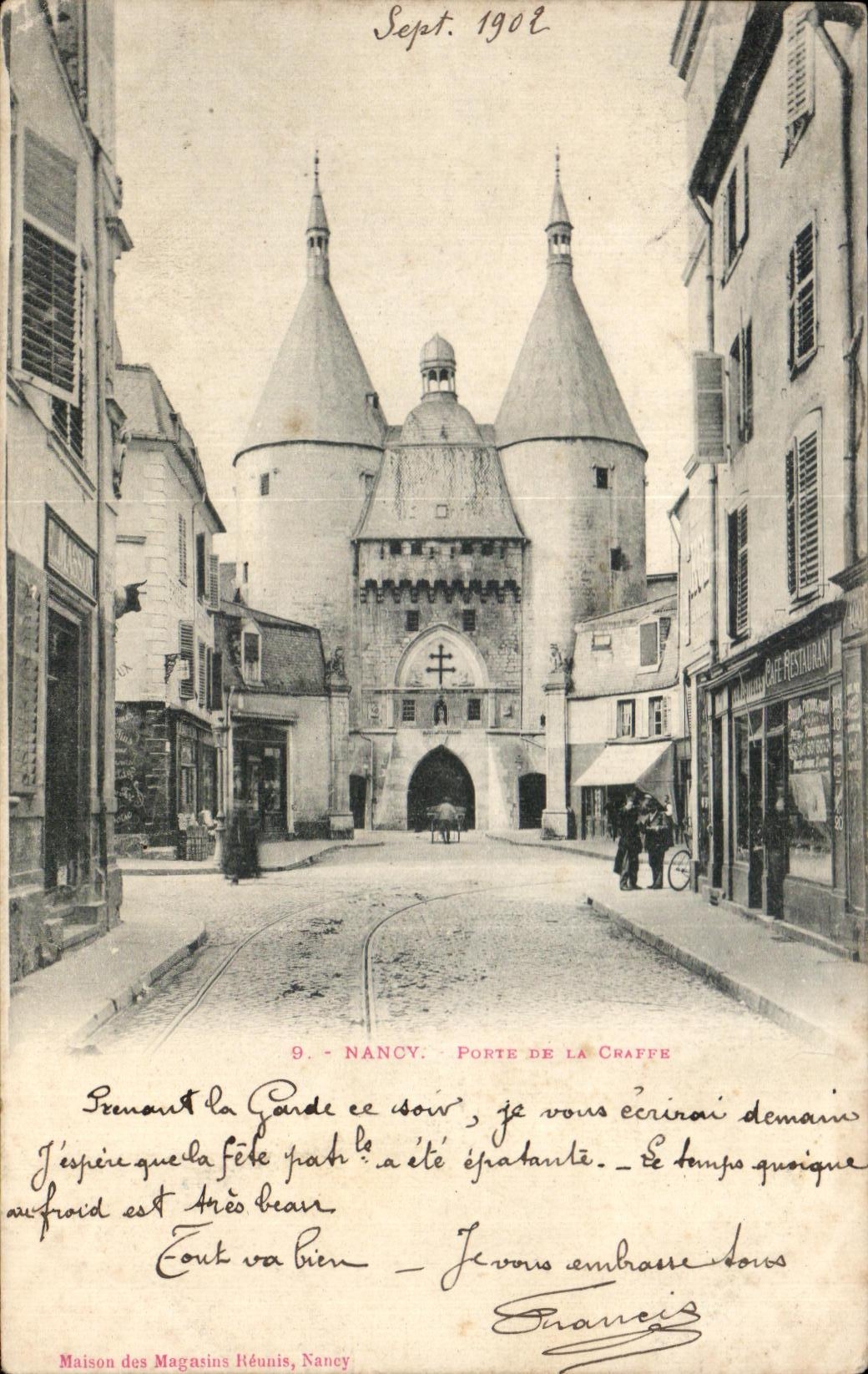 CPA Nancy Ponte De Le Chaffe