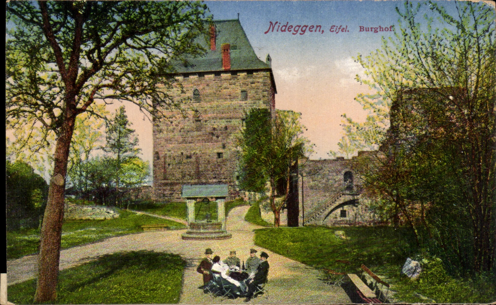 CPA Nideggen Eifel Burghof